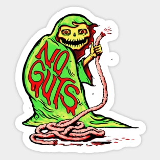 NO GUTS Sticker